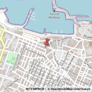 Mappa Via Madonna dei Martiri, 31, 70056 Molfetta, Bari (Puglia)