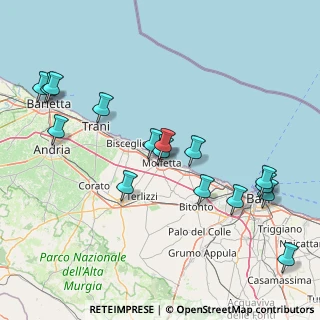 Mappa Via San Rocco, 70056 Molfetta BA, Italia (19.03188)