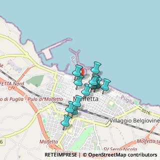 Mappa Via Santa Colomba, 70056 Molfetta BA, Italia (0.68231)