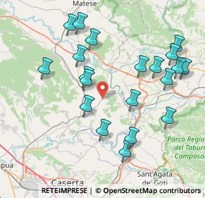 Mappa Via Nazionale II Traversa, 81010 Ruviano CE, Italia (8.9315)