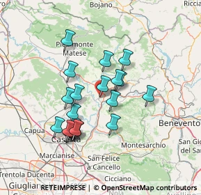 Mappa Via Telese, 82031 Amorosi BN, Italia (12.979)