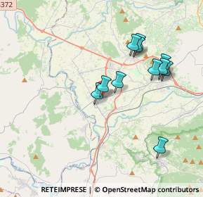 Mappa Via Telese, 82031 Amorosi BN, Italia (3.73455)