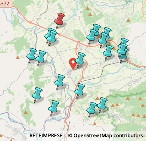 Mappa Via Telese, 82031 Amorosi BN, Italia (4.43)