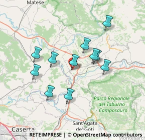 Mappa Via Telese, 82031 Amorosi BN, Italia (6.70182)