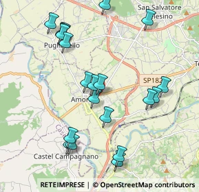 Mappa Via Telese, 82031 Amorosi BN, Italia (2.26)