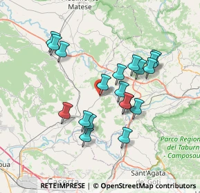Mappa Via Nazionale, 81010 Ruviano CE, Italia (6.96053)