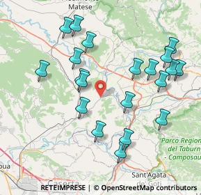 Mappa Via Nazionale, 81010 Ruviano CE, Italia (8.799)