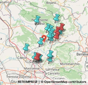 Mappa Via Nazionale, 81010 Ruviano CE, Italia (11.7795)
