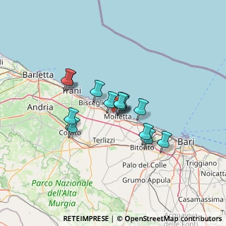 Mappa SS  16 km 774, 70056 Molfetta BA, Italia (10.11714)