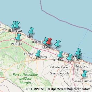 Mappa SS  16 km 774, 70056 Molfetta BA, Italia (19.2)