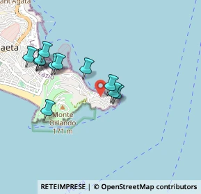 Mappa Piazza Cardinale De Vio, 04024 Gaeta LT, Italia (0.99417)