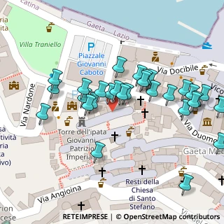 Mappa Piazza Generale Vincenzo Traniello, 04024 Gaeta LT, Italia (0.05172)