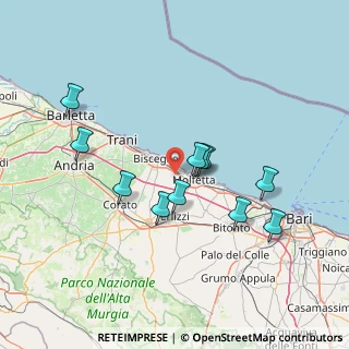 Mappa Via A. Olivetti, 70056 Molfetta BA, Italia (14.07273)