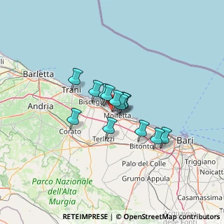 Mappa SV S. Carlo, 70056 Molfetta BA, Italia (8.73308)