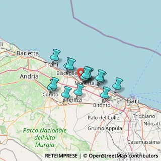 Mappa SV S. Carlo, 70056 Molfetta BA, Italia (8.71438)