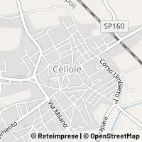 Kaart Cellole