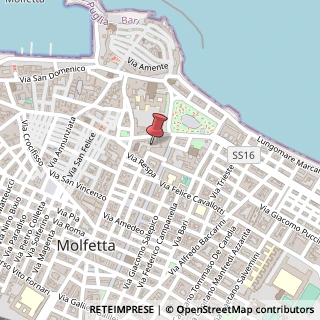 Mappa Via Dell'Arte Bianca n.6- Zona ASI Lotto D/9,, 70056 Molfetta BA, Italia, 70056 Molfetta, Bari (Puglia)