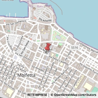 Mappa Via Respa, 40/a, 70056 Molfetta, Bari (Puglia)