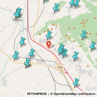 Mappa Via Casilina, 81042 Pignataro maggiore CE, Italia (6.2325)
