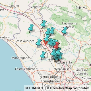 Mappa Via Casilina, 81042 Pignataro maggiore CE, Italia (10.726)