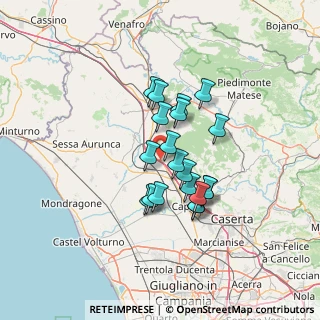 Mappa Via Casilina, 81042 Pignataro maggiore CE, Italia (10.964)