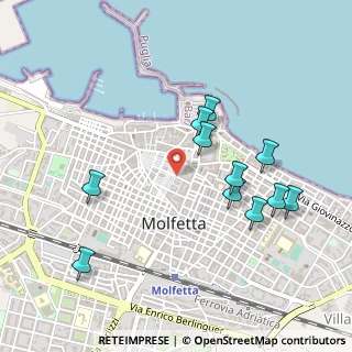 Mappa Via Madonna degli Angeli, 70056 Molfetta BA, Italia (0.52455)