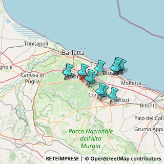 Mappa Km. 42.600, 76123 Andria BT, Italia (9.96615)