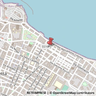 Mappa Via Tenente Michele Fiorino, 33, 70056 Molfetta, Bari (Puglia)