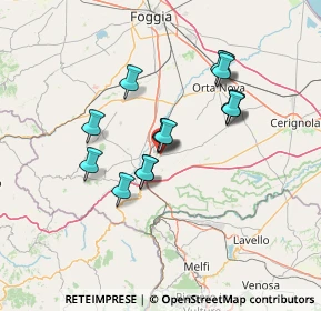 Mappa Via Puglie, 71022 Ascoli Satriano FG, Italia (11.86733)