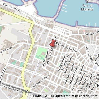 Mappa Via s. francesco d'assisi 5, 70056 Molfetta, Bari (Puglia)