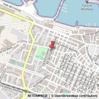Mappa Via San Francesco D'Assisi, 60, 70056 Molfetta, Bari (Puglia)