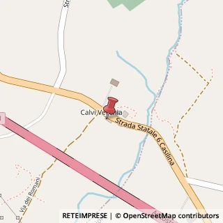 Mappa Via Casilina, 51, 81042 Calvi Risorta, Caserta (Campania)
