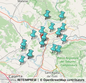 Mappa Piazza Umberto I, 82031 Amorosi BN, Italia (6.6145)