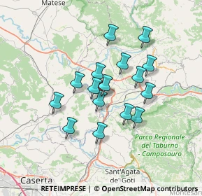 Mappa Piazza Umberto I, 82031 Amorosi BN, Italia (5.90188)