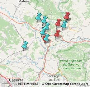 Mappa Piazza Umberto I, 82031 Amorosi BN, Italia (6.46727)