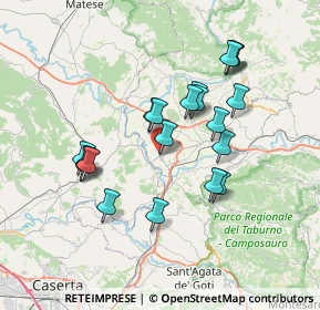 Mappa Piazza Umberto I, 82031 Amorosi BN, Italia (6.9135)