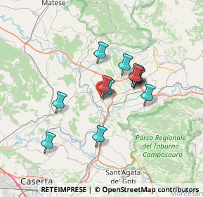 Mappa Piazza Umberto I, 82031 Amorosi BN, Italia (5.755)