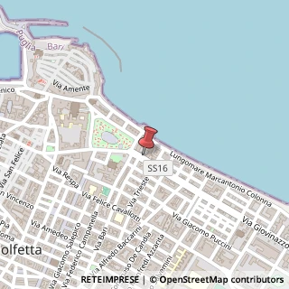 Mappa Via Tenente Michele Fiorino, 9, 70056 Molfetta, Bari (Puglia)