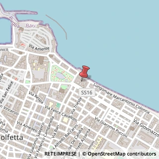 Mappa Vicolo garibaldi 14, 70056 Molfetta, Bari (Puglia)