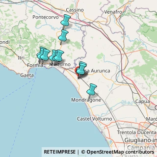 Mappa Via Cimabue, 81030 Cellole CE, Italia (12.50167)