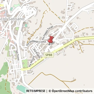 Mappa Via Ortanova, 3, 71022 Ascoli Satriano, Foggia (Puglia)