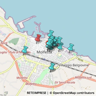 Mappa Piazza Principe di Napoli, 70056 Molfetta BA, Italia (0.428)