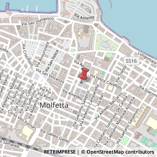 Mappa Corso Umberto I, 33, 70056 Molfetta, Bari (Puglia)