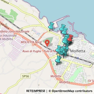 Mappa Strada Vicolo Favale Fondo, 70056 Molfetta BA, Italia (0.912)