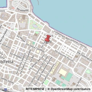 Mappa Via Bufi Tenente Sergio, 35, 70056 Molfetta, Bari (Puglia)