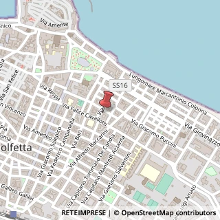 Mappa Via Trieste, 51, 70056 Molfetta, Bari (Puglia)