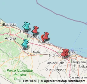 Mappa Via Paniscotti, 70056 Molfetta BA, Italia (12.412)