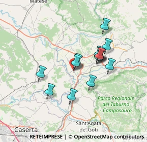 Mappa Via Calore, 82031 Amorosi BN, Italia (6.07929)