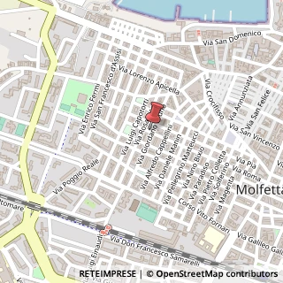 Mappa Via Giordano Bruno, 66, 70056 Molfetta, Bari (Puglia)