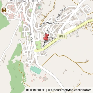 Mappa Via Abruzzi, 8, 71022 Ascoli Satriano, Foggia (Puglia)